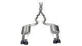 Corsa 18-23 Ford Mustang 5.0L V8 3in Xtreme Cat-Back Dual Rear Exit w/ 4in Black PVD Pro-Series Tips thumbnail 1