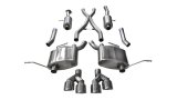 Corsa 2014-2021 Jeep Grand Cherokee Summit Edition Polished 2.5in Dual Rear Exit Cat-Back Exhaust thumbnail 4