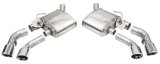 Corsa 16-24 Chevrolet Camaro SS/ZL1 6.2L V8 Polished Xtreme Axle-Back Exhaust (w/ Factory NPP Valve) thumbnail 5