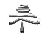 Corsa 2020-2025 Jeep Gladiator JT 3.6L Single Side Exit Cat-Back Exhaust w/ Single 4in Polished Tip thumbnail 5