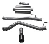 Corsa 2020-2025 Jeep Gladiator JT 3.6L Single Side Exit Cat-Back Exhaust w/ Single 4in Polished Tip thumbnail 7