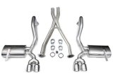 Corsa 1997-2004 Chevrolet Corvette C5 Z06 5.7L V8 Polished Xtreme Cat-Back + XO Exhaust thumbnail 2