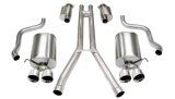 Corsa 2004-2008 Cadillac XLR 4.6L Polished Sport Cat-Back Exhaust thumbnail 2