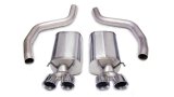 Corsa 2006-2013 Chevrolet Corvette C6 Z06 7.0L V8 Polished Sport Axle-Back Exhaust thumbnail 1
