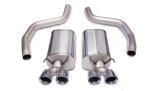Corsa 2006-2013 Chevrolet Corvette C6 Z06 7.0L V8 Polished Sport Axle-Back Exhaust thumbnail 3