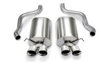 Corsa 2005-2007 Chevrolet Corvette C6 6.0L V8 Polished Sport Axle-Back Exhaust thumbnail 1