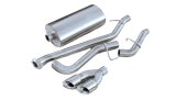 Corsa 2002-2006 Chevrolet Avalanche 5.3L V8 Polished Sport Cat-Back Exhaust thumbnail 1