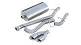 Corsa 2002-2006 Chevrolet Avalanche 5.3L V8 Polished Sport Cat-Back Exhaust thumbnail 6