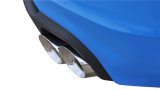 Corsa 2013-2014 Ford Mustang Shelby GT500 5.8L V8 Polished Sport Axle-Back Exhaust thumbnail 1