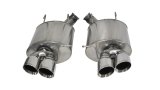 Corsa 2013-2014 Ford Mustang Shelby GT500 5.8L V8 Polished Sport Axle-Back Exhaust thumbnail 4