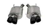 Corsa 2013-2014 Ford Mustang Shelby GT500 5.8L V8 Black Sport Axle-Back Exhaust thumbnail 2