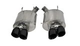 Corsa 2013-2014 Ford Mustang Shelby GT500 5.8L V8 Black Sport Axle-Back Exhaust thumbnail 3