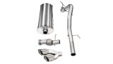 Corsa 2011-2014 Cadillac Escalade 6.2L V8 Polished Sport Cat-Back Exhaust thumbnail 2