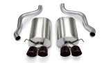 Corsa 2005-2007 Chevrolet Corvette C6 6.0L V8 Black Sport Axle-Back Exhaust thumbnail 4