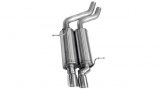 Corsa 2001-2006 BMW 325i/ci Convertible E46 Polished Sport Axle-Back Exhaust thumbnail 2