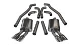 Corsa 2012-2015 Chevrolet Camaro Coupe ZL1 6.2L V8 Polished Sport Cat-Back + XO Exhaust thumbnail 1