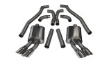 Corsa 2012-2015 Chevrolet Camaro Coupe ZL1 6.2L V8 Polished Sport Cat-Back + XO Exhaust thumbnail 5