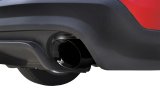 Corsa 2011-2014 Ford Mustang 3.7L V6 Black Sport Axle-Back Dual Rear Exhaust thumbnail 2