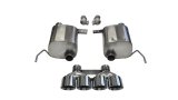 Corsa 2014-2019 Corvette C7 Coupe 6.2L V8 AT/MT 2.75in Valve-Back Dual Rear Exit Polished Xtreme Exh thumbnail 1