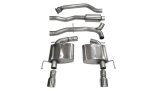 Corsa 2013-2019 Cadillac ATS Sedan 2.0L A/T Polished Sport Dual Rear Cat-Back Exhaust thumbnail 3