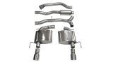 Corsa 2013-2019 Cadillac ATS Sedan 2.0L A/T Polished Sport Dual Rear Cat-Back Exhaust thumbnail 4