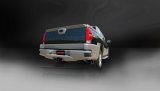 Corsa 2002-2006 Chevrolet Avalanche 5.3L V8 3in Sport Cat-Back Exhaust w/ twin 4in Black Tips thumbnail 2