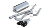 Corsa 2002-2006 Chevrolet Avalanche 5.3L V8 3in Sport Cat-Back Exhaust w/ twin 4in Black Tips thumbnail 4
