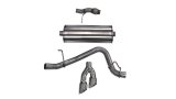 Corsa 2015-2020 Chevy Tahoe/GMC Yukon Cat-Back Exhaust Sport 3in Single Side Twin Polished 4in Tips thumbnail 1
