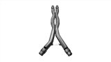 Corsa 2015-2024 Ford Mustang GT 5.0 3in Double X Pipe Will Fit Factory Exhaust thumbnail 3