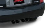 Corsa 2004-2008 Cadillac XLR 4.6L 25in Cat-Back Dual Rear w Twin 35in Black Pro-Series Tips thumbnail 2