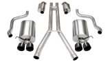 Corsa 2004-2008 Cadillac XLR 4.6L 25in Cat-Back Dual Rear w Twin 35in Black Pro-Series Tips thumbnail 5
