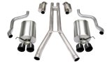 Corsa 2004-2008 Cadillac XLR 4.6L 25in Cat-Back Dual Rear w Twin 35in Black Pro-Series Tips thumbnail 7