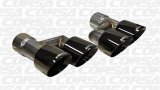 Corsa 2015-2017 Ford Mustang GT 5.0 Black Quad Tips Kit thumbnail 1
