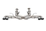 Corsa 2020-25 Corvette C8 3in Xtreme Cat-Back Exhaust 4.5in Pol Quad Tips - Deletes stock AFM Valve thumbnail 1