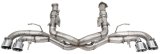 Corsa 2020-25 Corvette C8 3in Xtreme Cat-Back Exhaust 4.5in Pol Quad Tips - Deletes stock AFM Valve thumbnail 2