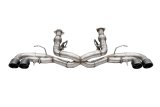 Corsa 2020-25 Corvette C8 3in Xtreme Cat-Back Exhaust 4.5in Black Quad Tips - Deletes stock AFMValve thumbnail 1
