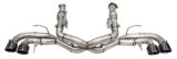 Corsa 2020-25 Corvette C8 3in Xtreme Cat-Back Exhaust 4.5in Black Quad Tips - Deletes stock AFMValve thumbnail 4