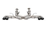Corsa 2020-25 Corvette C8 3in Xtreme Cat-Back Exhaust 4.5in Black Quad Tips - Deletes stock AFMValve thumbnail 5