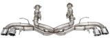 Corsa 20-25 Corvette C8 3in Xtreme Cat-Back Exhaust 4.5in Pol Quad Tips - Integrates stock AFM Valve thumbnail 1