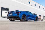 Corsa 2020-25 Corvette C8 3in Valved Cat-Back 4.5in Pol Quad Tips - Fits Factory Perf Exhaust w/ AFM thumbnail 4