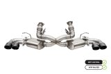 Corsa 2020-25 Corvette C8 3in Valved Cat-Back 4.5in Blk Quad Tips - Fits Factory Perf Exhaust w/ AFM thumbnail 1
