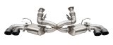 Corsa 2020-25 Corvette C8 3in Valved Cat-Back 4.5in Blk Quad Tips - Fits Factory Perf Exhaust w/ AFM thumbnail 6