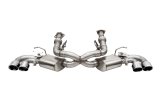 Corsa 20-25 Corvette C8 3in Valved Cat-Back 4.5in Pol Quad Tips Fits Factory Perf Exhaust DeletesAFM thumbnail 1