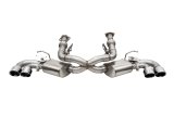 Corsa 20-25 Corvette C8 3in Valved Cat-Back 4.5in Pol Quad Tips Fits Factory Perf Exhaust DeletesAFM thumbnail 3