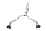 Corsa 2021-2025 Tahoe / GMC Yukon 4DR 6.2L 4WD Dual Rear 3in - 2.75in Sport Cat-Back DW 4in BLKTips thumbnail 2