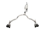 Corsa 2021-2025 Tahoe / GMC Yukon 4DR 6.2L 4WD Dual Rear 3in - 2.75in Sport Cat-Back DW 4in BLKTips thumbnail 5