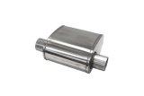 Corsa Pro Series Custom Sport Muffler 304SS 3in Offset In / 3in Offset Same Side Out 10in Length thumbnail 2