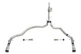 Corsa 2021-2025 Ford F-150 SuperCrew/6.5in Bed 5.0L V8 Xtreme Cat-Back Dual Rear Exit-Polished thumbnail 2