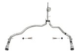 Corsa 2021-2025 Ford F-150 SuperCrew/6.5in Bed 5.0L V8 Xtreme Cat-Back Dual Rear Exit-Polished thumbnail 5