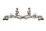 Corsa 2020-2025 Corvette C8 3in Valved Cat-Back 4.5in Pol Quad Tips - Fits Factory NPP Exhaust thumbnail 1